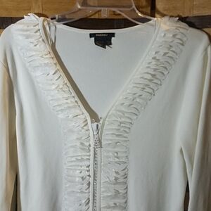 Radzoli diamond zip jacket